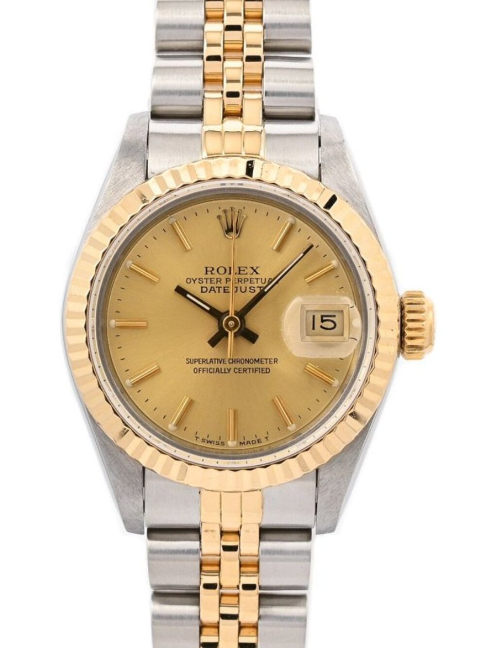 Rolex Watch Datejust Gold